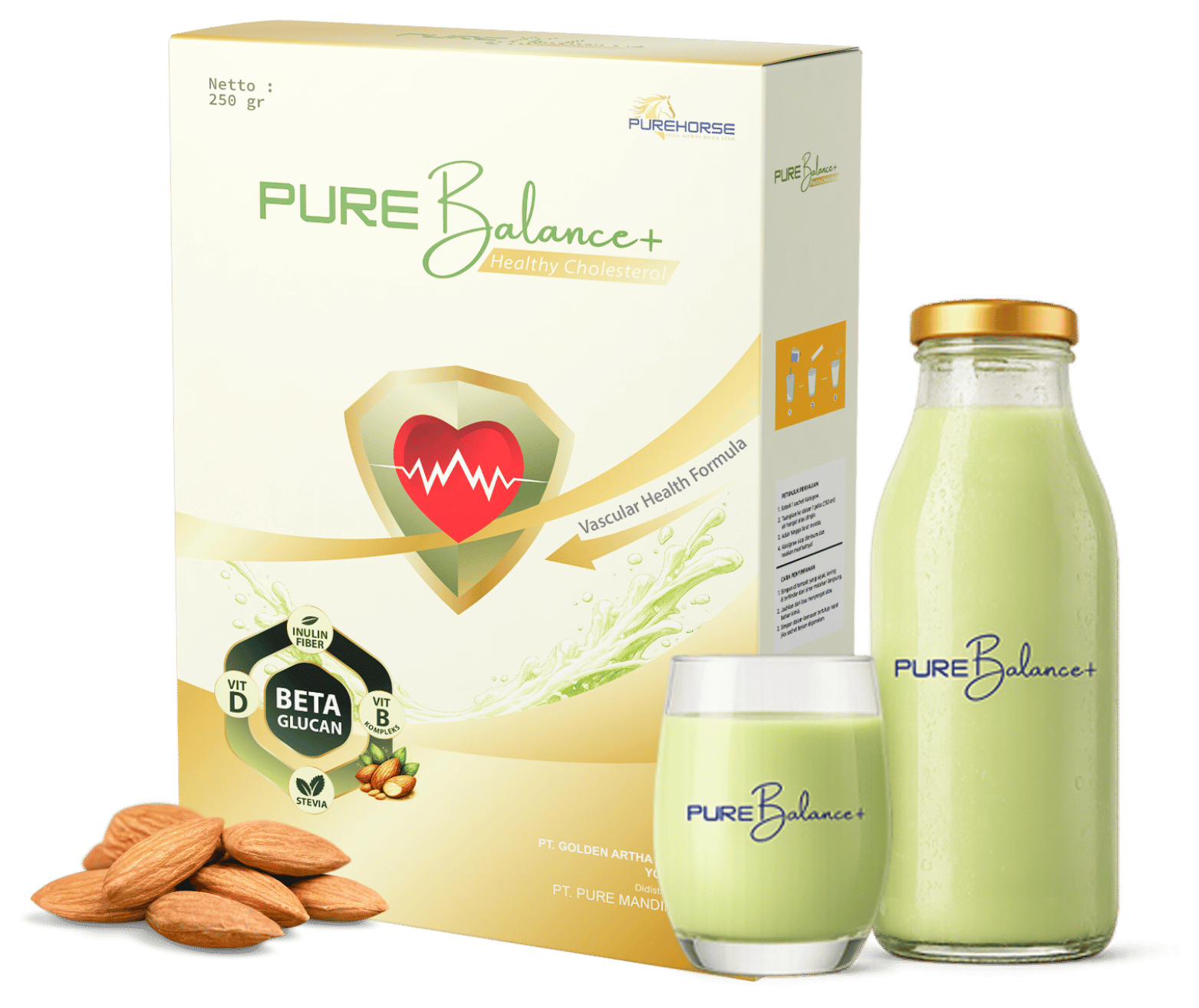 PUREBALANCE+ tanpa bayangan